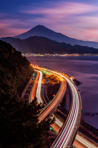 素敵な夜明けの薩埵峠
