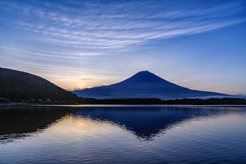 癒しの薄雲の流れ