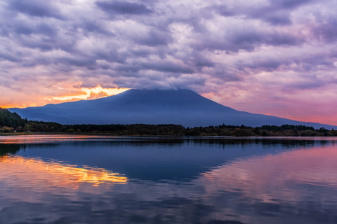 見応えある雲の流れ