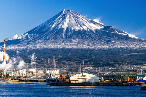 薄めながらも雪化粧