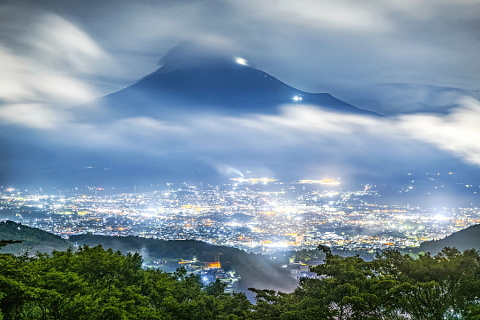 幻想夜景富士