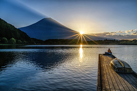 久々の田貫湖