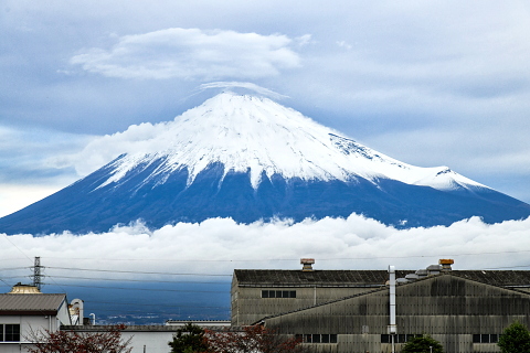 雨上がりの富士
