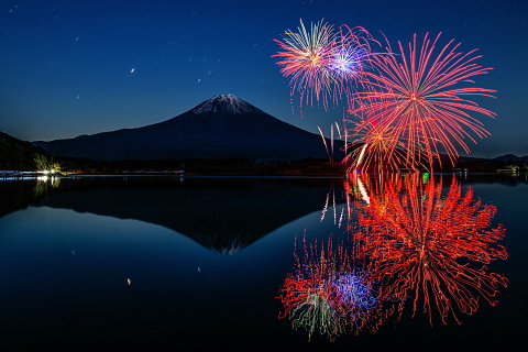 田貫湖まつり花火！