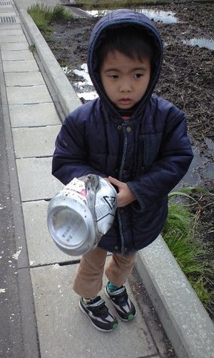 ゴミ拾い
