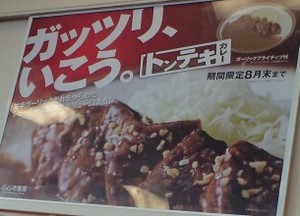 トンテキカレー