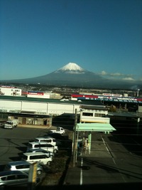 ２０１０年１２月１５日の富士山