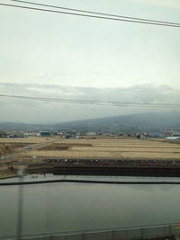 ２０１２年２月１４日の富士山