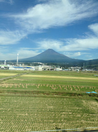 ２０１２年１０月１０日の富士山