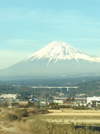 ２０１２年１月１８日の富士山