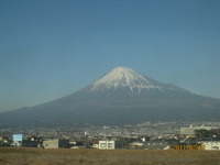 ２０１１年２月１日の富士山