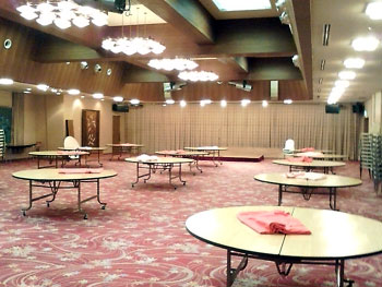 会場設営(パーティー編)