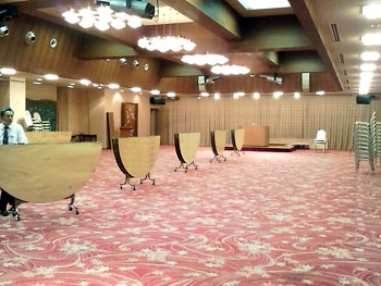 会場設営(パーティー編)