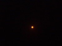 ほんのちょっと見えた金星の太陽面通過