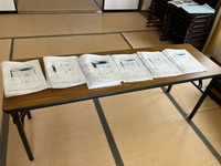 長沢シニアクラブ総会準備