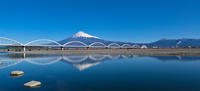 穏やかな時、富士山の狙い目は 2016/01/26 12:27:27