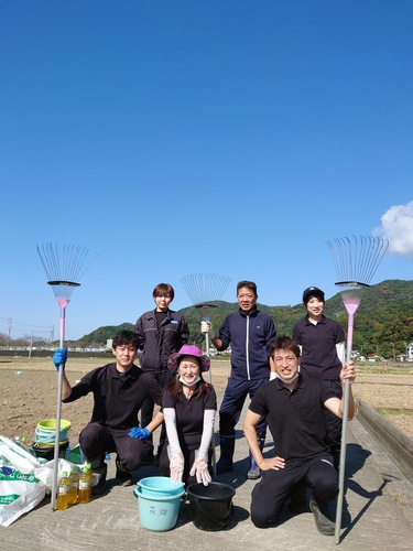 松崎・田んぼをつかった花畑！種まきイベントに参加しました！