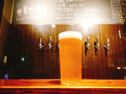 おつまみ盛合せ＆クラフトビールでカンパイ／HANSHARO BEER STAND＠伊豆の国市