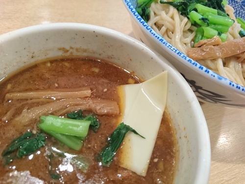 辛味噌つけ麺・チーズのせ！／らーめん専門店 太助@千葉県船橋市