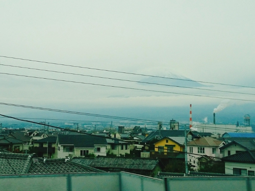 富士山冠雪～♪