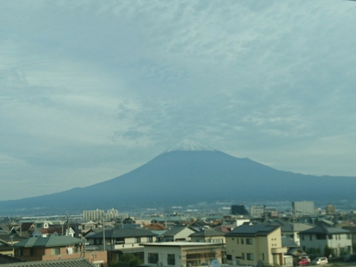 今朝の富士山～♪