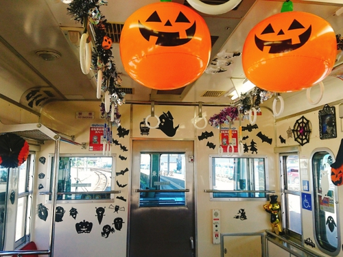 ハロウィン電車 ＆ ハートリング～♡