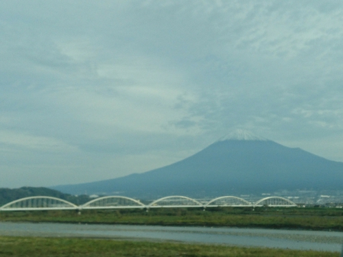 今朝の富士山～♪