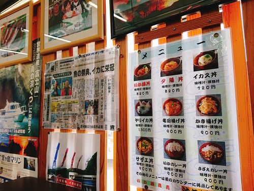いか様丼！／伊豆仁科港 沖あがり食堂@西伊豆町！