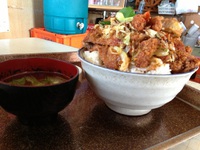 沖縄カツ丼〜波止場食堂•辺土名