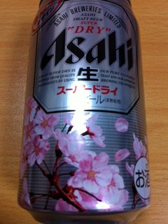 桜のスーパードライ