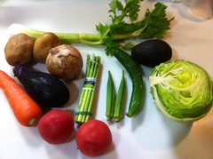夏野菜のカレー