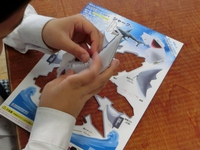 ＃シャークん作りました