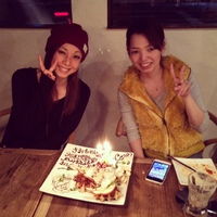 ★お疲れさま★　カフェ　BAR　サプライズ　バースデー　女子会