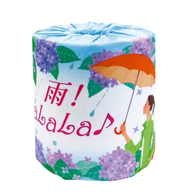 もうすぐ梅雨！Ｗ雨！ＬａＬａＬａ！プリントロール新発売