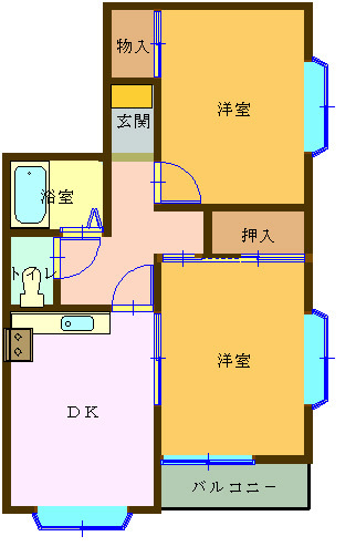 蒲原の貸しアパート