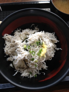 生しらす丼