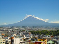 今朝の #富士山　　　　　　　　　　　　　　　　　　#富士市 2016/08/08 11:01:00