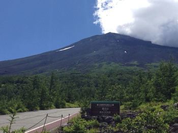 富士山５合目なう！