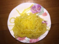 そうめんかぼちゃ　　　　　　　　　　　　　#富士市 2016/09/07 15:01:21