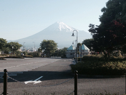 今朝の富士山