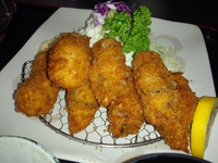カキフライがスタートしております。