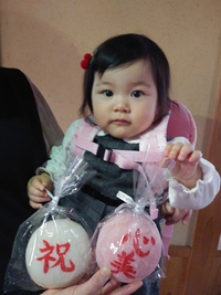ここちゃん、一歳、おめでとうございます♥️