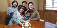 りんちゃん、１歳おめでとうございます。