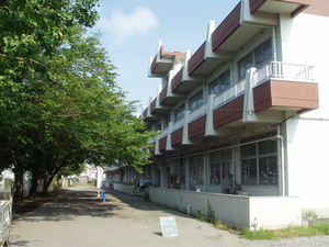 原小学校耐震工事　現場状況（その１４）完成