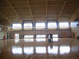 第四小学校耐震補強工事（その９）完成