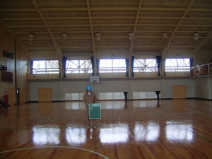 第四小学校耐震補強工事（その９）完成