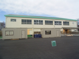 第四小学校耐震補強工事（その８）完成