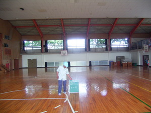 第四小学校耐震補強工事（その９）完成