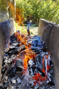 《焚き火の季節》