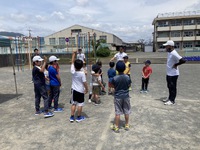 初めてのキッズ野球15名も来てくれました 2023/05/29 10:28:20